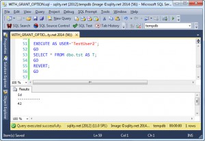 WITH GRANT OPTION: How to Delegate your Permission Management - sqlity.net